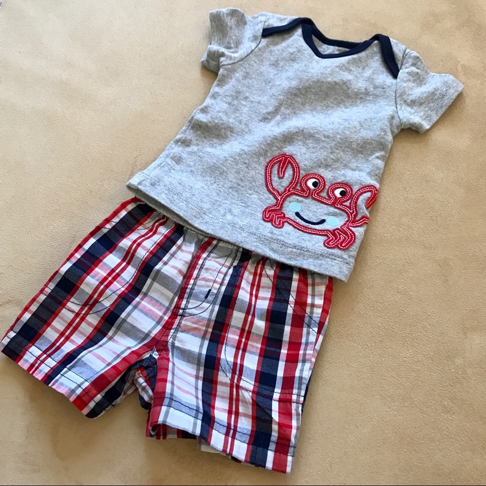 🎉HP🎉 Carter's Shorts Outfit Set (Boys 6 Months)