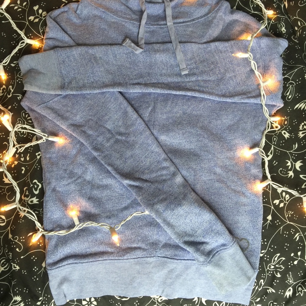 Blue/purple pullover hoodie