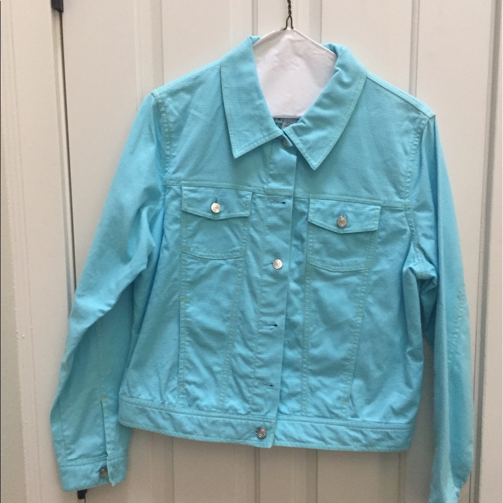 Lilly Pulitzer jacket.