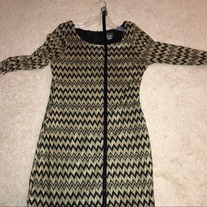 Electric Mini Dress with belt