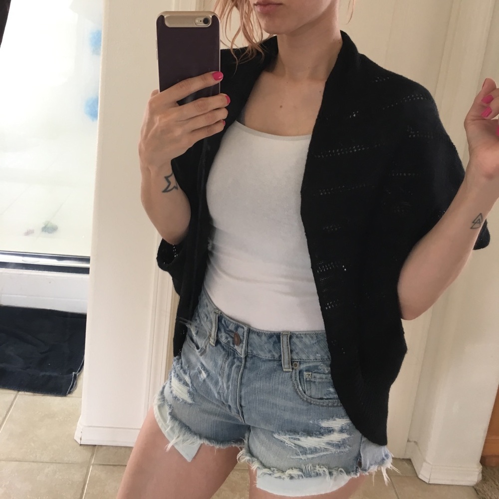 Batwing Cocoon Cardigan Sweater