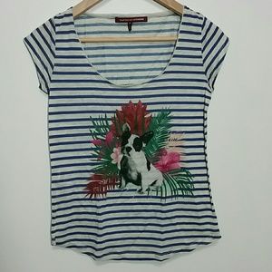 Comptoir Des Cotonniers Shirt French Dog XS