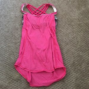Pink tank top