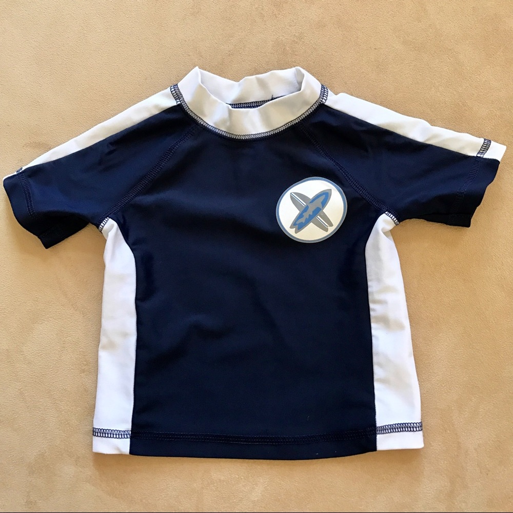 Circo Blue Rash Gaurd Swim Shirt (Boys 6-9 Months)