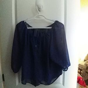 Blue blouse