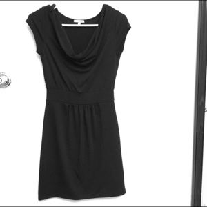 Black cowl neck dress from Charlotte Russe