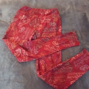 LulaRoe Leggings in fun Pie Print!