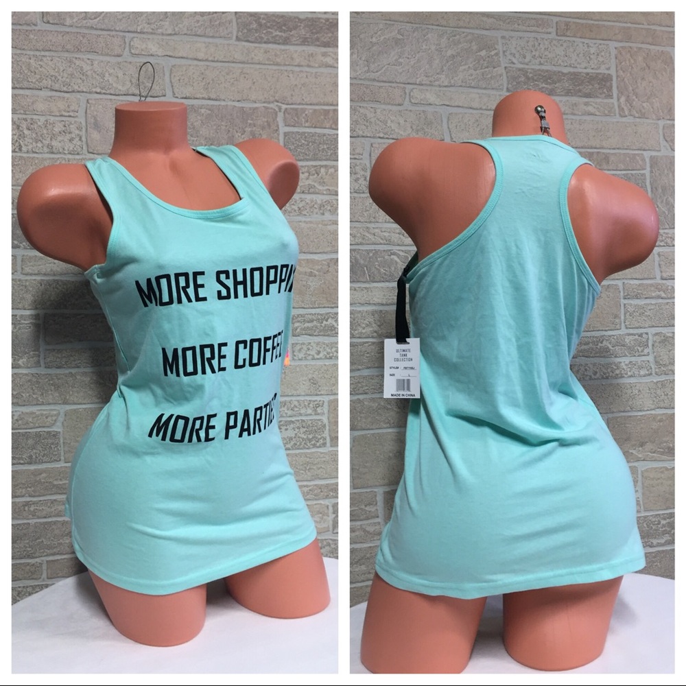 Girl Talk Racerback Tank Top