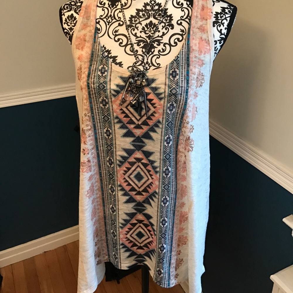 Racerback tank top