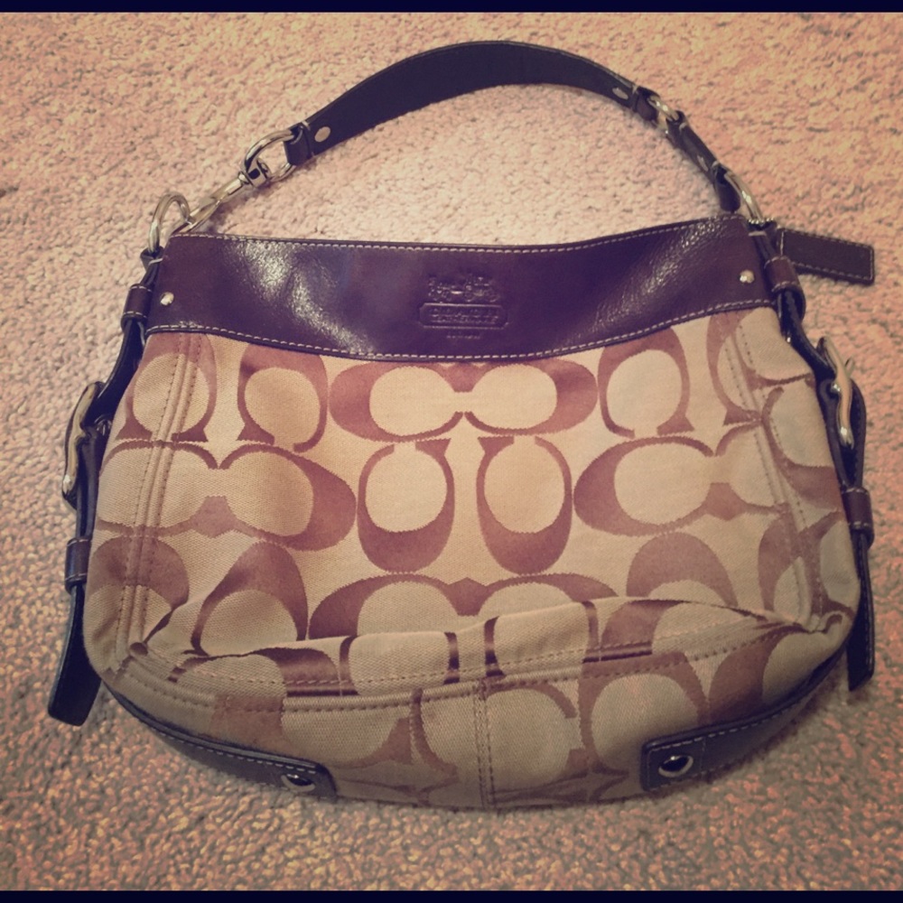 Coach Brown Shoulder Bag