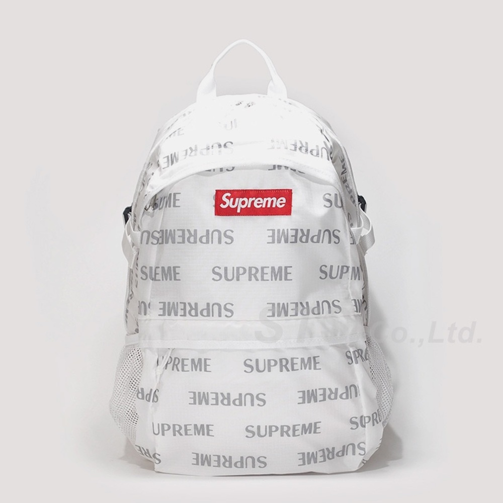Supreme White Backpack