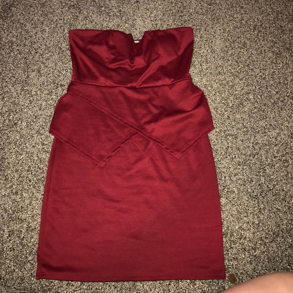 pretty red dress!