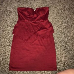 pretty red dress!