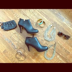 High heeled Madden booties