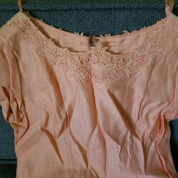 True Vintage 1950s Wiggle Dress - Picture 2 of 5