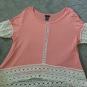 Peach shirt