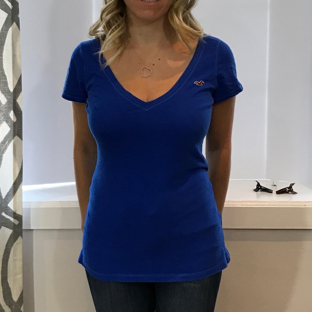 Bright Blue Short Sleeve T-Shirt