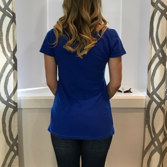 Bright Blue Short Sleeve T-Shirt - Picture 3 of 6