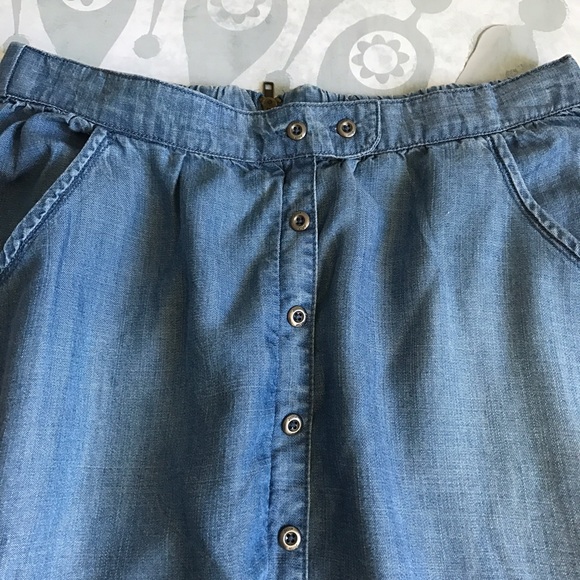 {Jolt} Juniors Tencel Skater Skirt - Picture 5 of 7