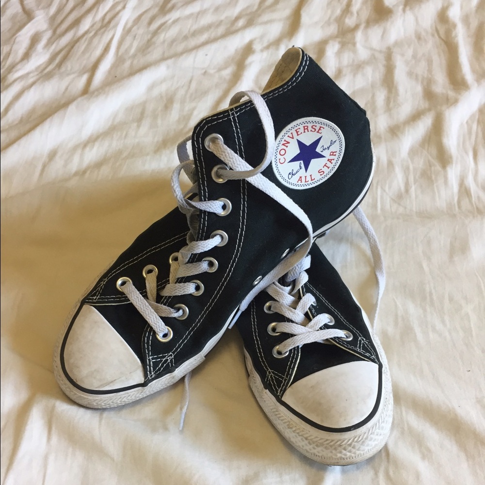 Classic black chuck Taylor High tops