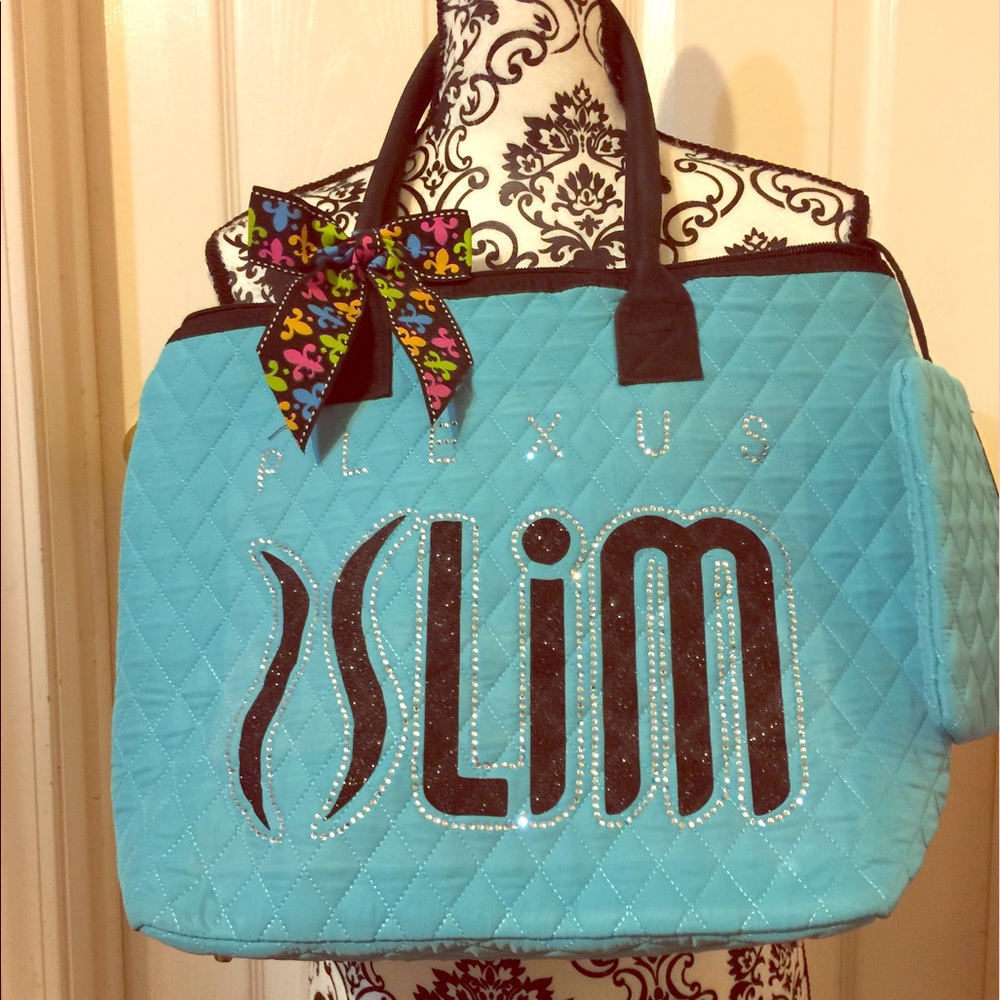 Plexus Slim quilted tote bag