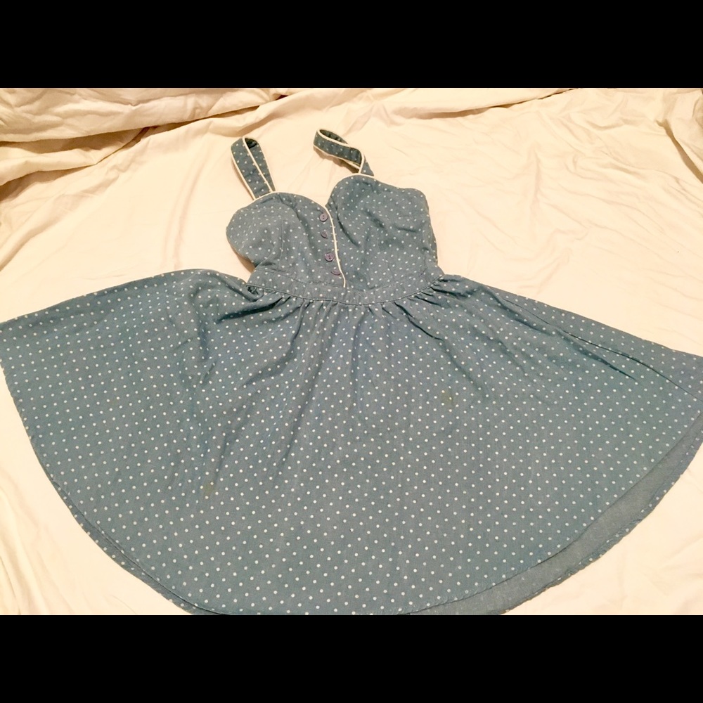 🌟Super cute baby blue F21 dress✨🌟size XS