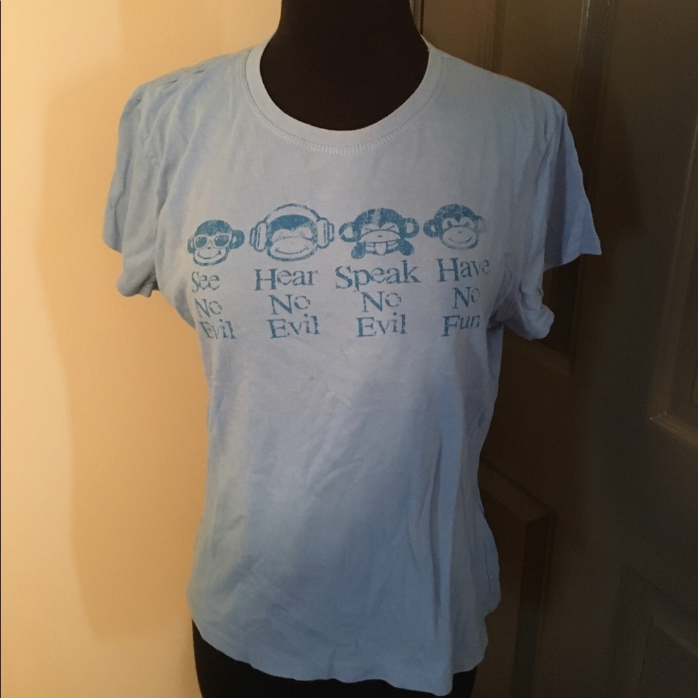 No Boundaries "See No" Tee