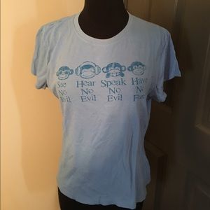 No Boundaries "See No" Tee