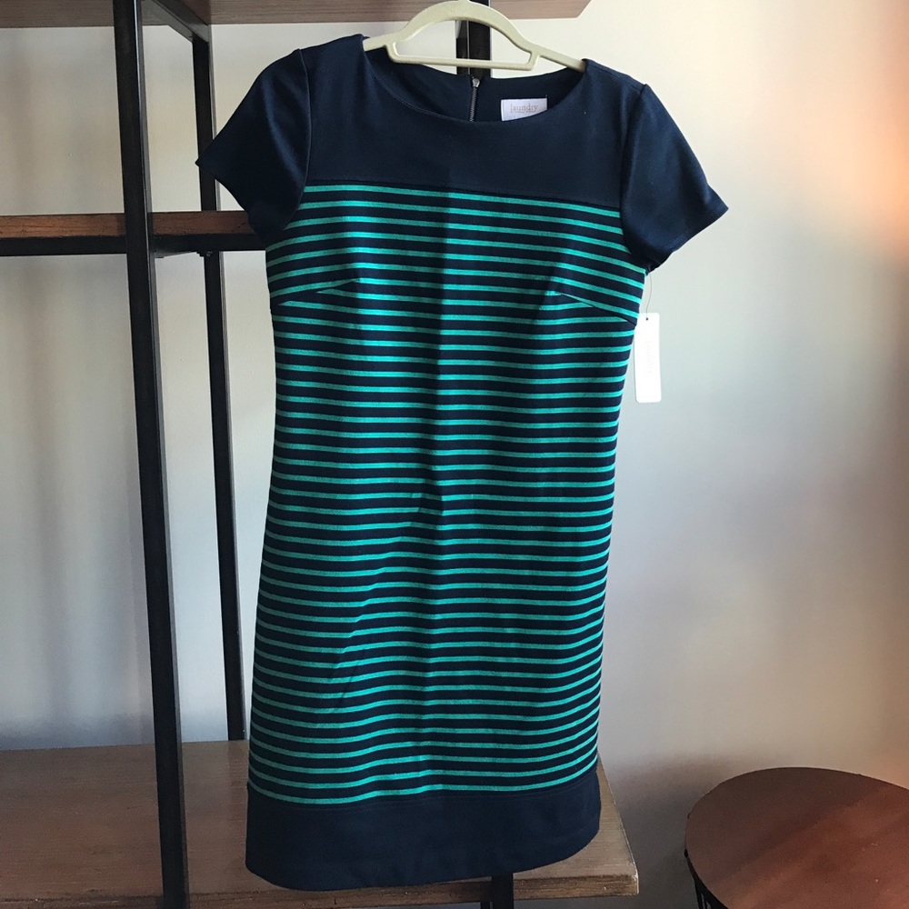 Laundry Striped Stretch Dress