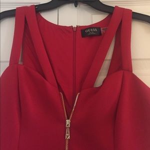 Guess Red Cocktail Dress