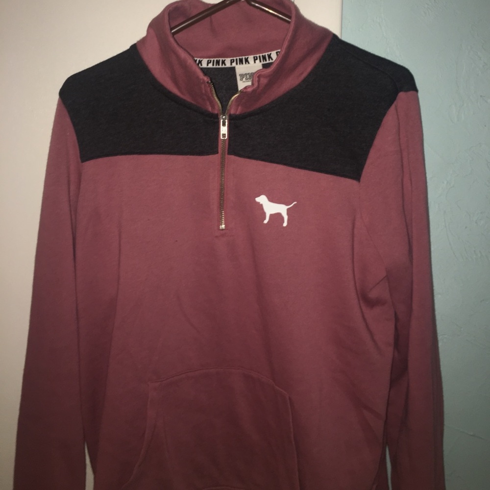 Pink quarter zip! WILL TRADE:)