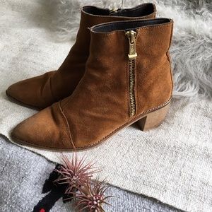 SALE - Report Signature Suede Booties (7.5 M)