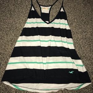 hollister striped tank! NWT