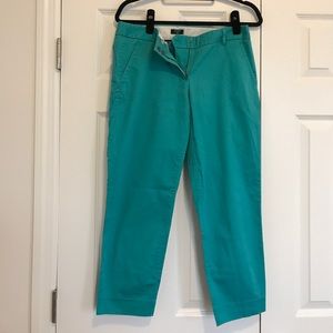 Teal JCrew Capri pants