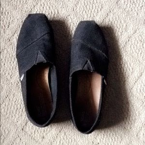 Men's Black TOMS Shoes