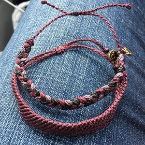 Pure Vida braided bracelets
