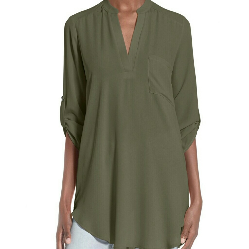 NWT Nordstrom "Lush" Tunic blouse