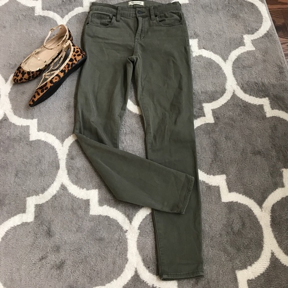 Madewell Pants - Madewell army green pants