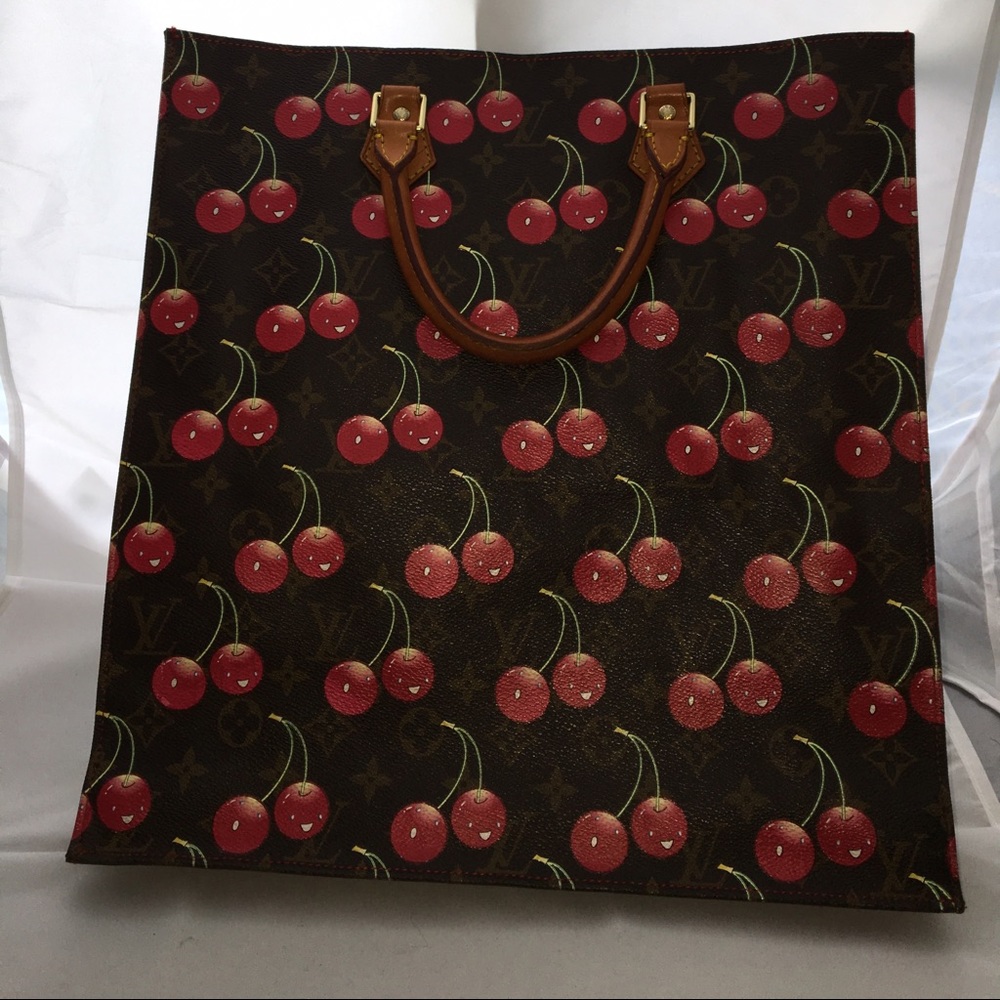 LOUIS VUITTON LEATHER TOTE Takashi Murakami,