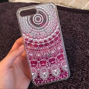 Two Glitter Waterfall iPhone7 Plus Cases