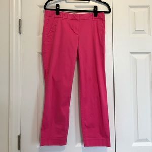 JCrew city fit capris