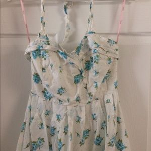 FOREVER 21 Blue Flower Sundress