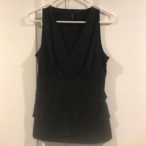 Maurice's Black tank with layers