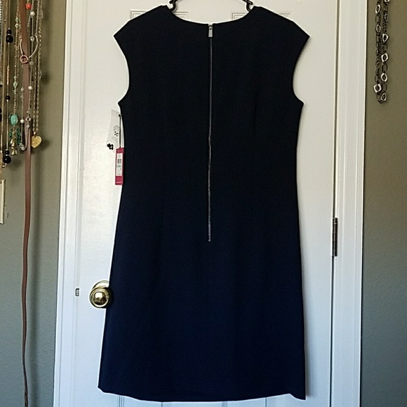 New Vince Camuto navy dress - Picture 5 of 7