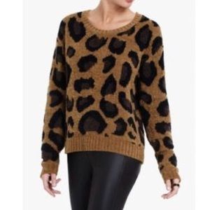 BCBG leopard sweater