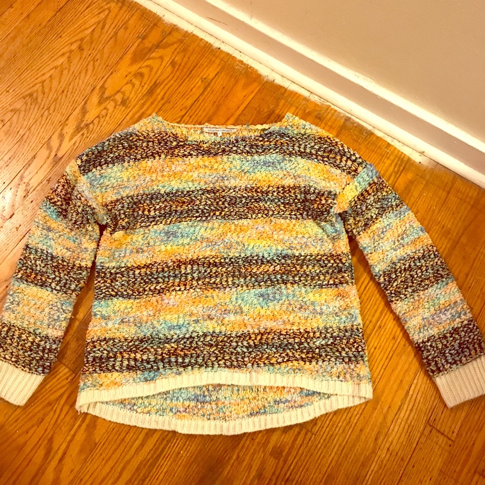 Multi colored sweater