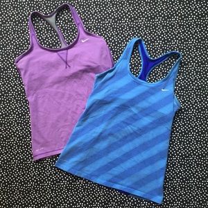 {Nike} Set of 2 Dri-Fit Workout Tank Tops