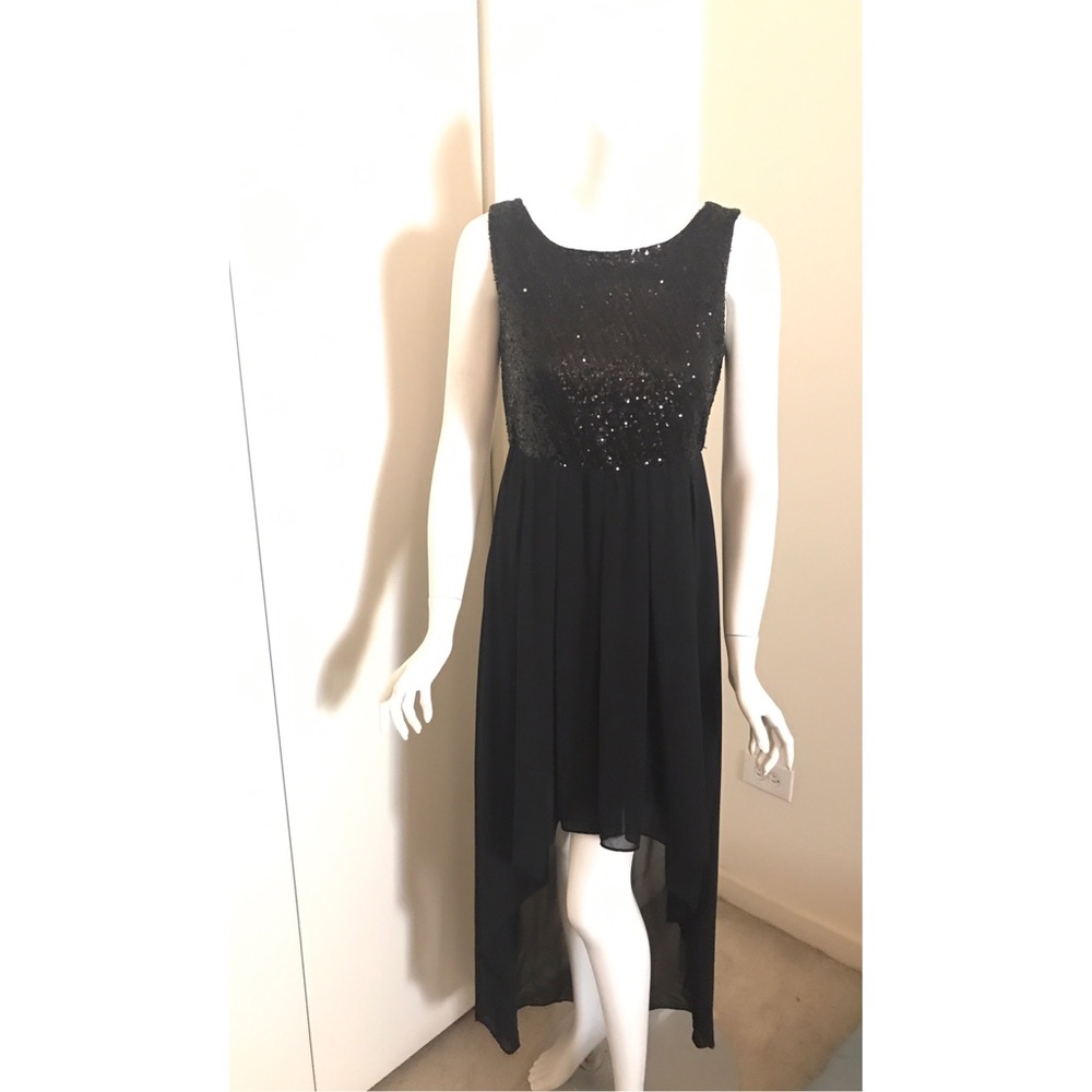 Beautiful high low sequins dress