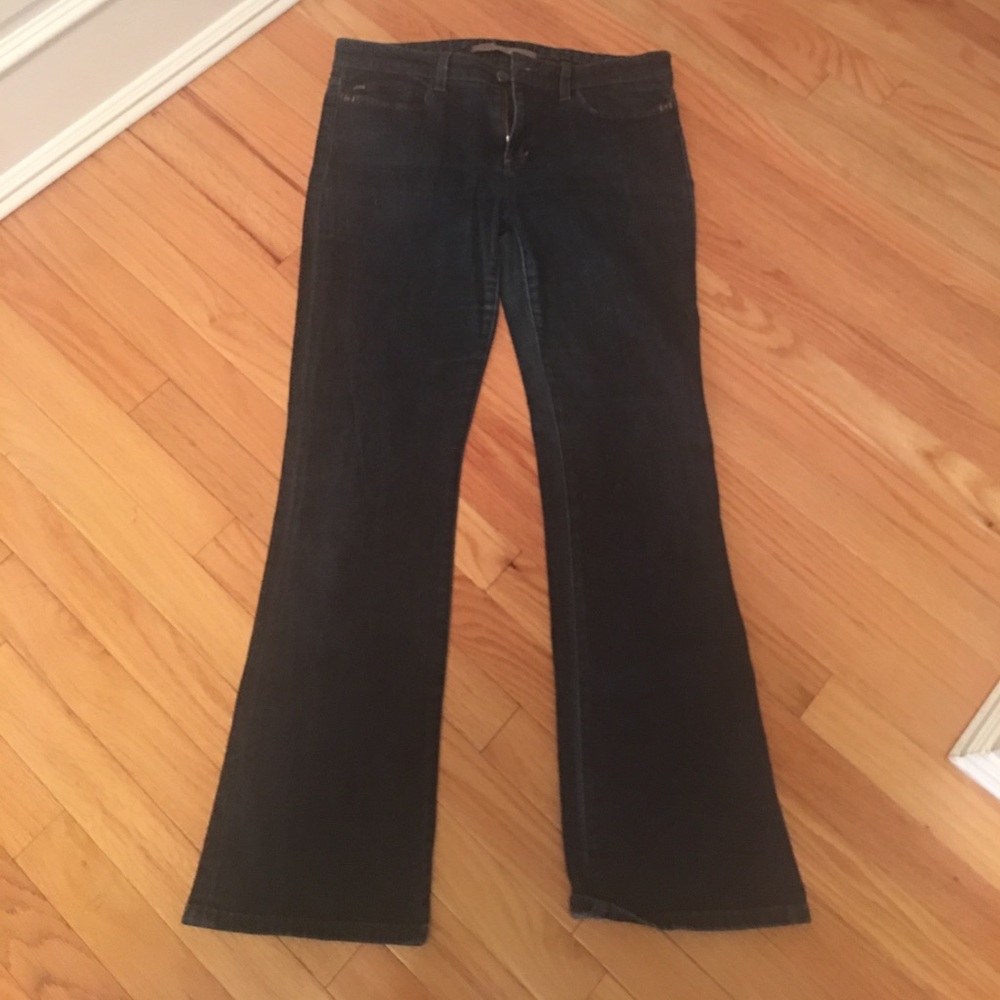 Joe jeans bootcut dark denim size 31 inseam 28