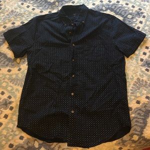 Men's J. Crew Factory medium navy blue button down